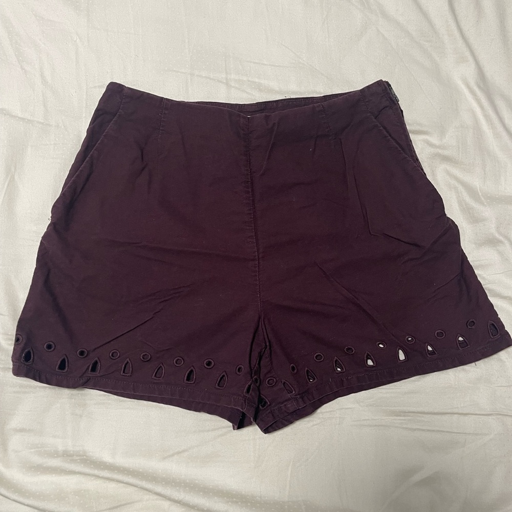 H&M purple shorts